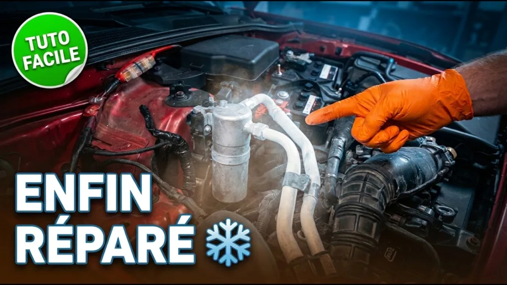 Sauvetage clim MX-5 : J'ai trouvé la fuite et réparé le condenseur !