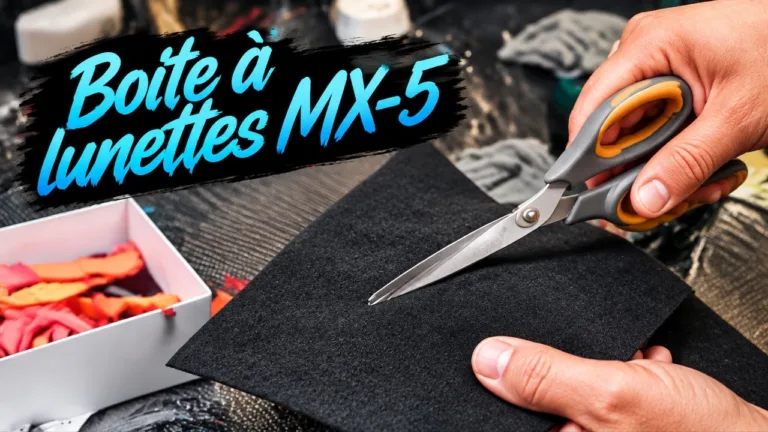 Boite à lunettes MX-5 : Le MOD ultime pour un intérieur luxe ! ✨
