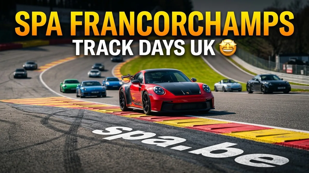 Première vidéo du Circuit de Spa Francorchamps lors du Circuit Days UK 🤩