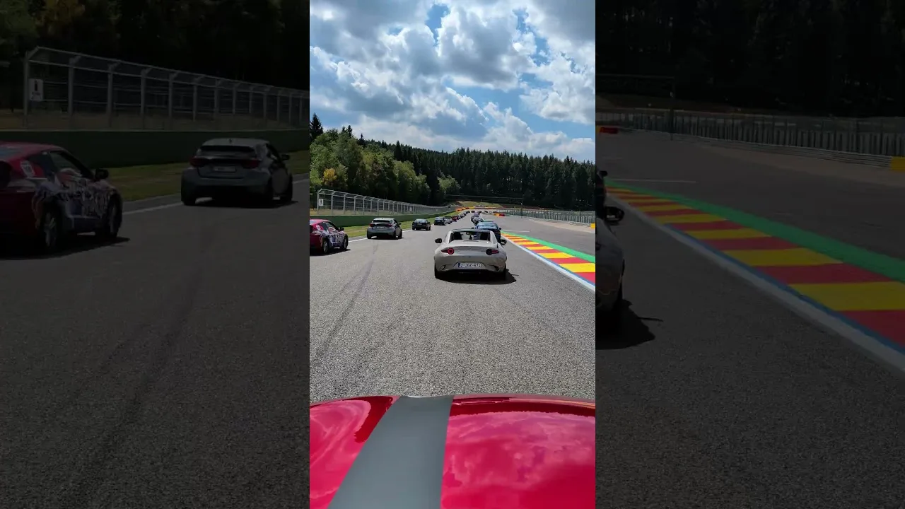 INCROYABLE 🤯 SPA ASIA : embouteillage géant à Spa-Francorchamps 🏁 #mazda #miata #spaasia