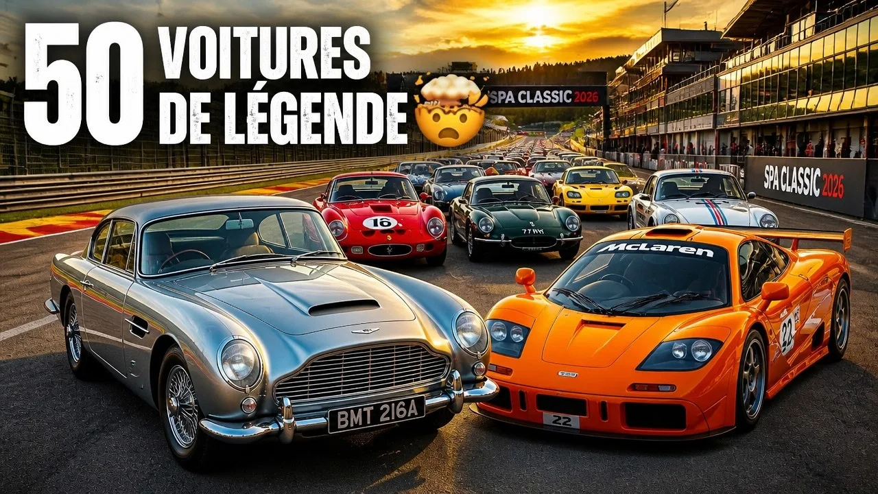 Vous ne devinerez jamais quel modèle ultra rare se cache au Spa Classic 2026 !