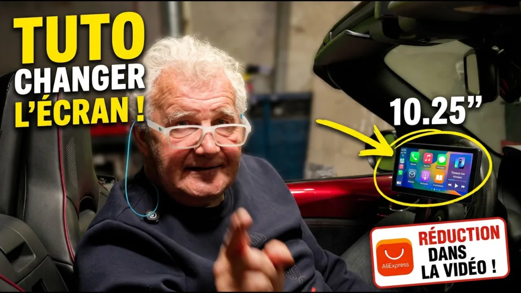 Nouveau Grand Écran Android 10.25" pour Mazda MX-5 ND ! (Tuto & Test)