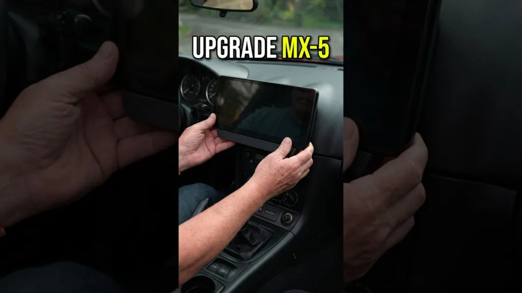 J’ai enfin reçu le nouvel écran 10.25" Android 16 pour ma MX-5 😁