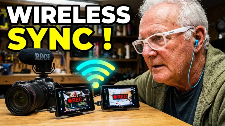 How I finally synchronized my wireless cameras (Portkeys LH5P III).